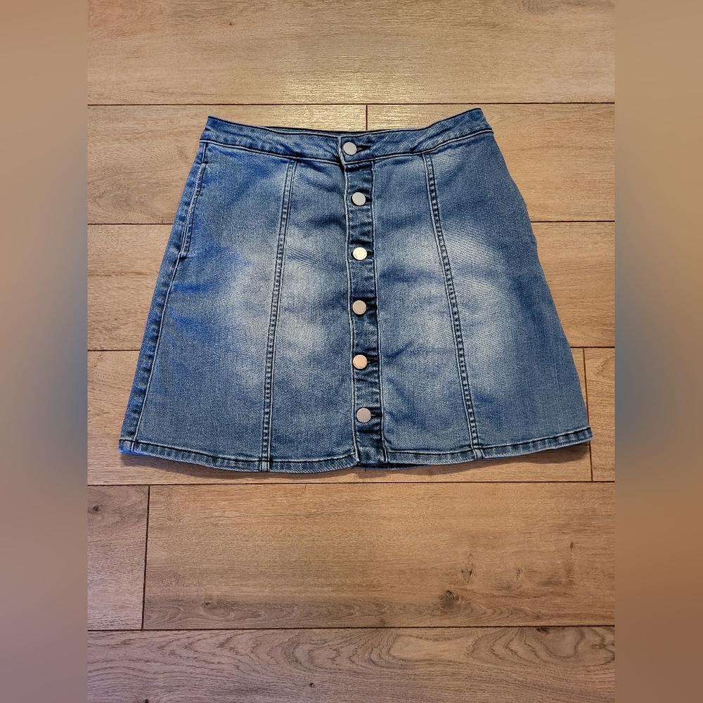 Calvin Klein Denim Miniskirt Size 29